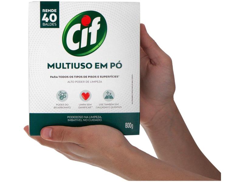 衛生日用品 Chii Limpador Multiuso em Pó Cif 800g - Limpador Multiuso - Magazine Luiza